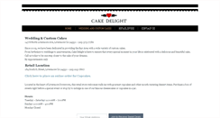 Desktop Screenshot of cakedelight.com